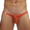 MenSexyWear Slip Pailleté Minicut Orange